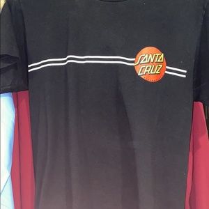 Santa Cruz black men’s small t shirt